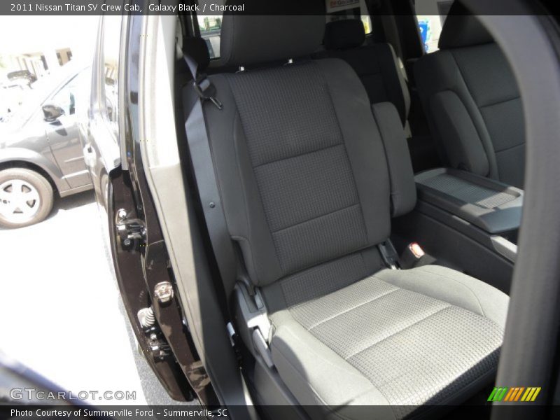 Galaxy Black / Charcoal 2011 Nissan Titan SV Crew Cab