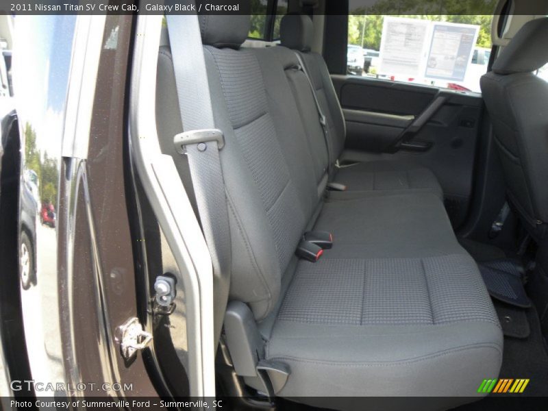 Galaxy Black / Charcoal 2011 Nissan Titan SV Crew Cab