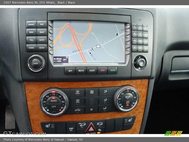 Black / Black 2007 Mercedes-Benz ML 350 4Matic