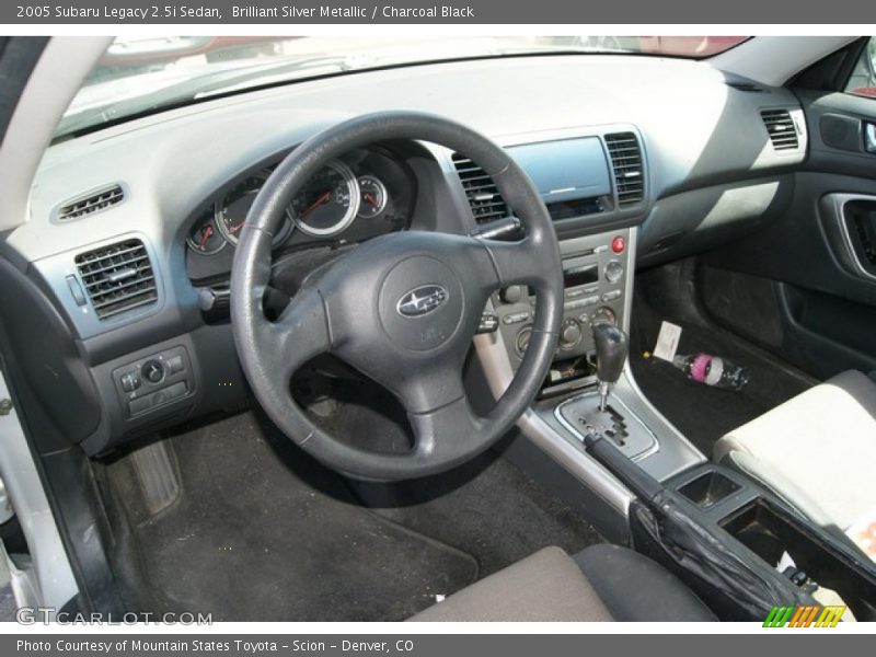 Brilliant Silver Metallic / Charcoal Black 2005 Subaru Legacy 2.5i Sedan