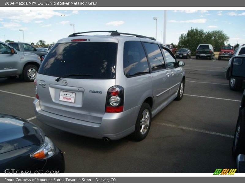 Sunlight Silver Metallic / Gray 2004 Mazda MPV LX