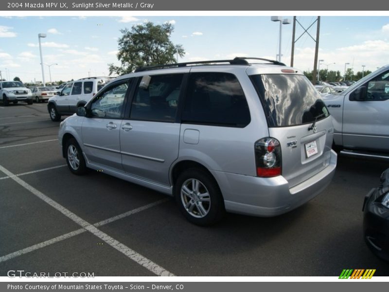 Sunlight Silver Metallic / Gray 2004 Mazda MPV LX