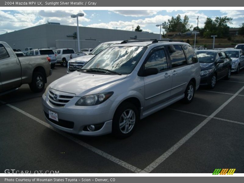 Sunlight Silver Metallic / Gray 2004 Mazda MPV LX