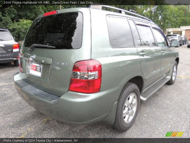 Oasis Green Pearl / Ash Gray 2006 Toyota Highlander V6 4WD