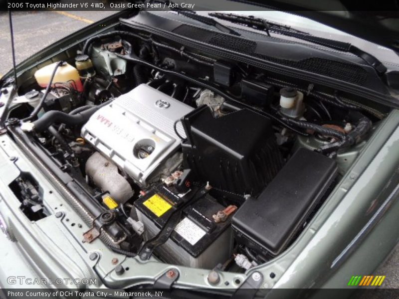 Oasis Green Pearl / Ash Gray 2006 Toyota Highlander V6 4WD
