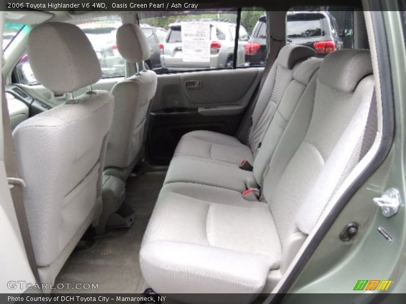 Oasis Green Pearl / Ash Gray 2006 Toyota Highlander V6 4WD
