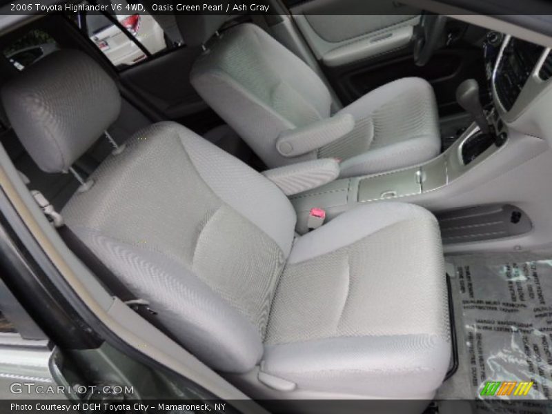 Oasis Green Pearl / Ash Gray 2006 Toyota Highlander V6 4WD