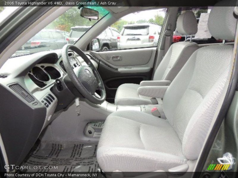Oasis Green Pearl / Ash Gray 2006 Toyota Highlander V6 4WD