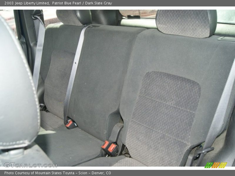 Patriot Blue Pearl / Dark Slate Gray 2003 Jeep Liberty Limited
