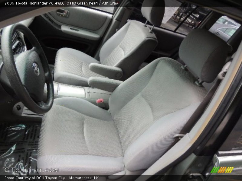 Oasis Green Pearl / Ash Gray 2006 Toyota Highlander V6 4WD