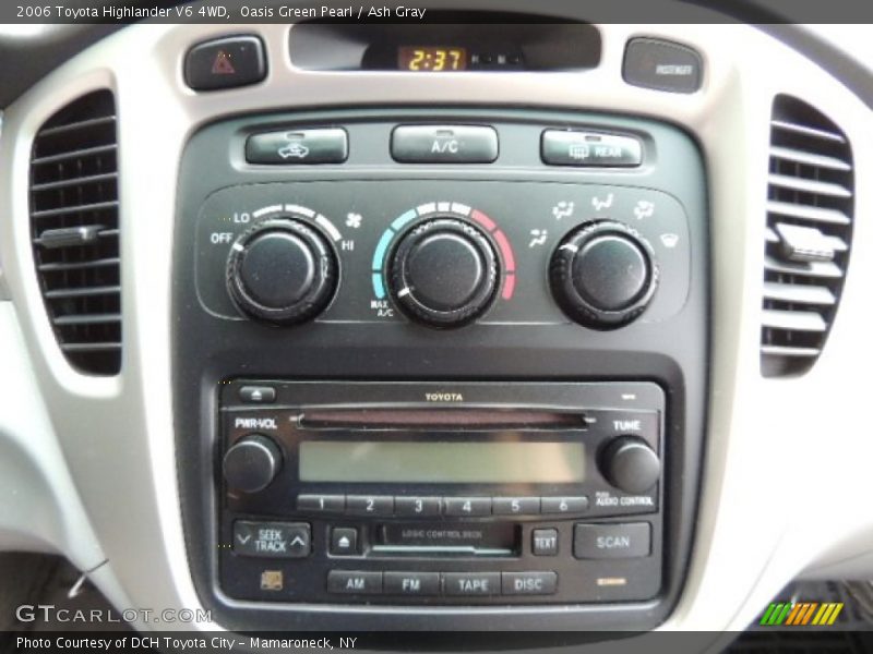 Oasis Green Pearl / Ash Gray 2006 Toyota Highlander V6 4WD