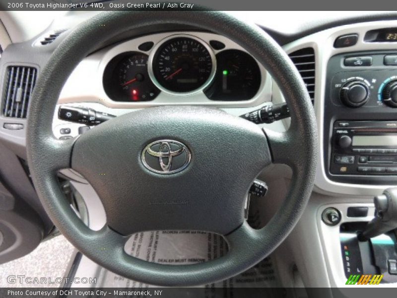 Oasis Green Pearl / Ash Gray 2006 Toyota Highlander V6 4WD