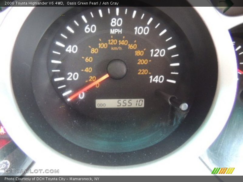 Oasis Green Pearl / Ash Gray 2006 Toyota Highlander V6 4WD