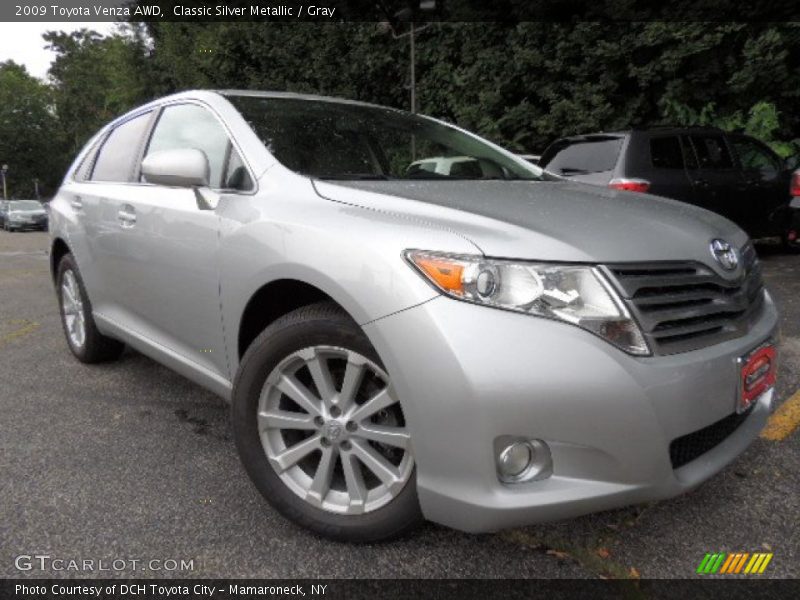 Classic Silver Metallic / Gray 2009 Toyota Venza AWD