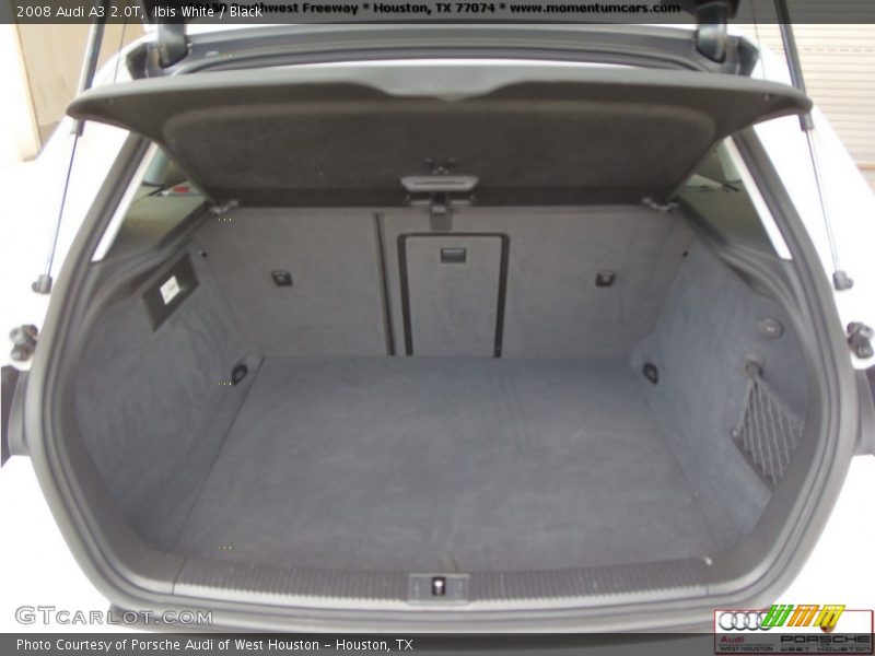 Ibis White / Black 2008 Audi A3 2.0T