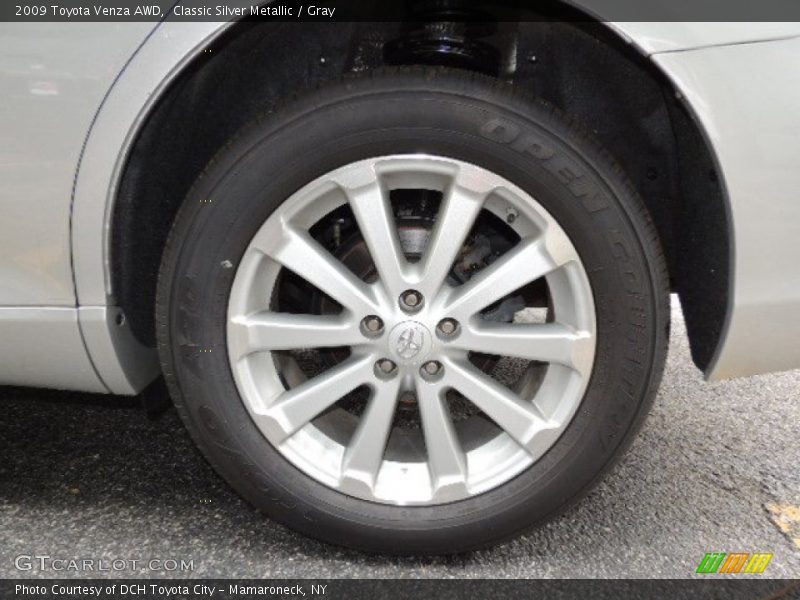 Classic Silver Metallic / Gray 2009 Toyota Venza AWD