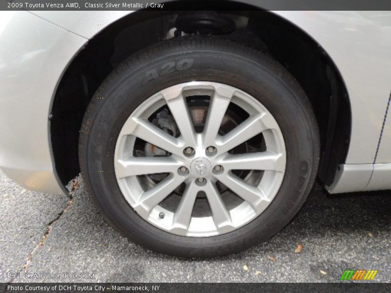Classic Silver Metallic / Gray 2009 Toyota Venza AWD