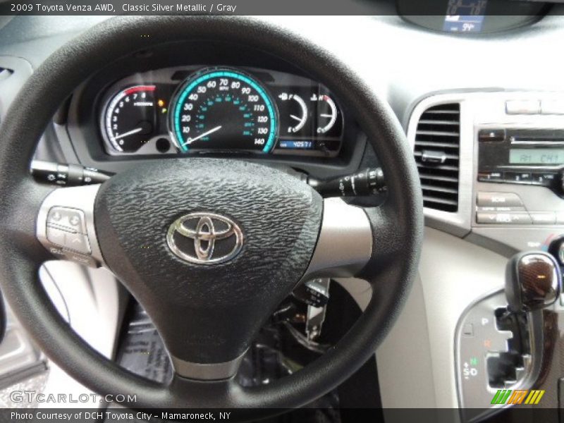 Classic Silver Metallic / Gray 2009 Toyota Venza AWD