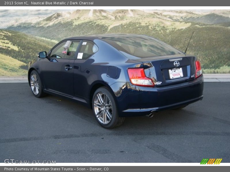 Nautical Blue Metallic / Dark Charcoal 2013 Scion tC