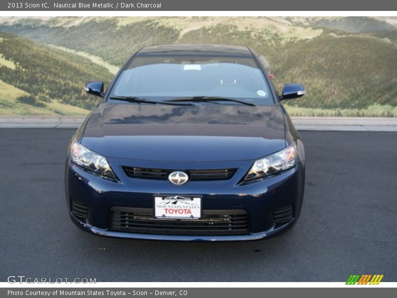 Nautical Blue Metallic / Dark Charcoal 2013 Scion tC