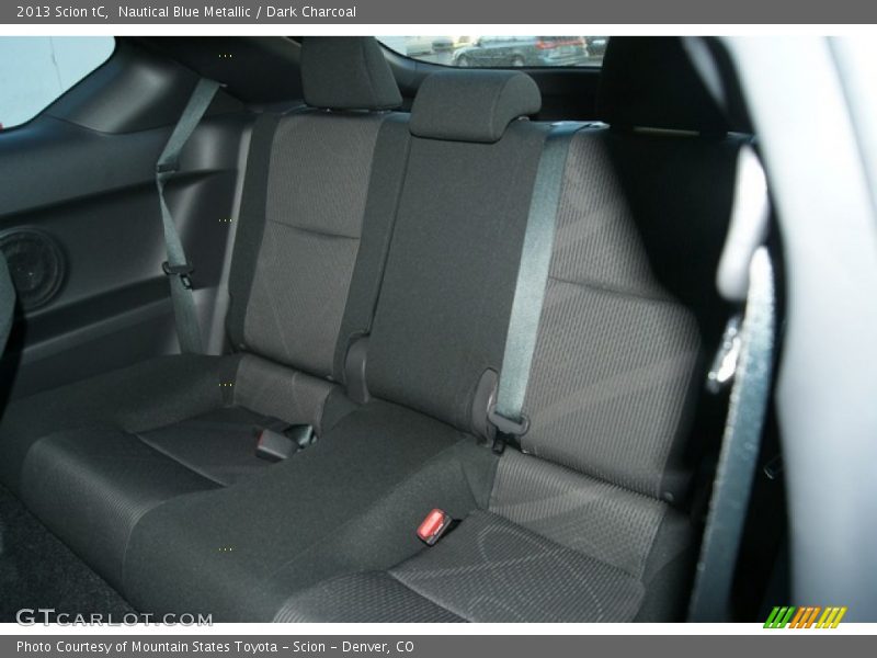 Rear Seat of 2013 tC 