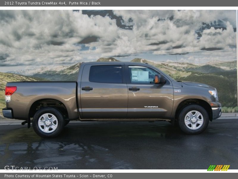 Pyrite Mica / Black 2012 Toyota Tundra CrewMax 4x4