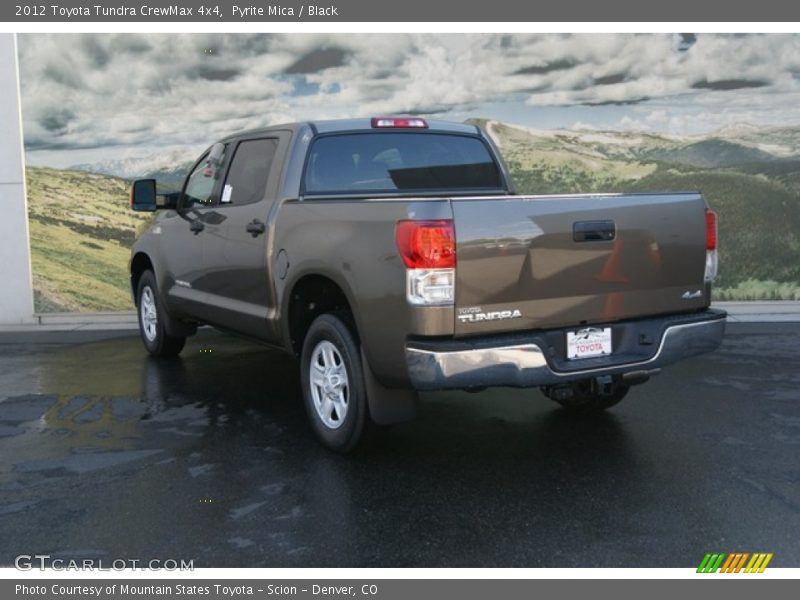 Pyrite Mica / Black 2012 Toyota Tundra CrewMax 4x4