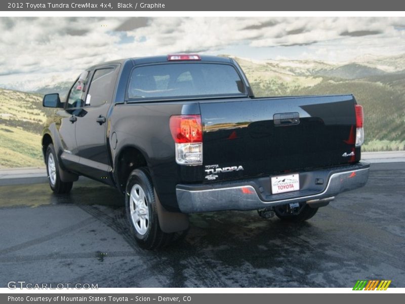 Black / Graphite 2012 Toyota Tundra CrewMax 4x4