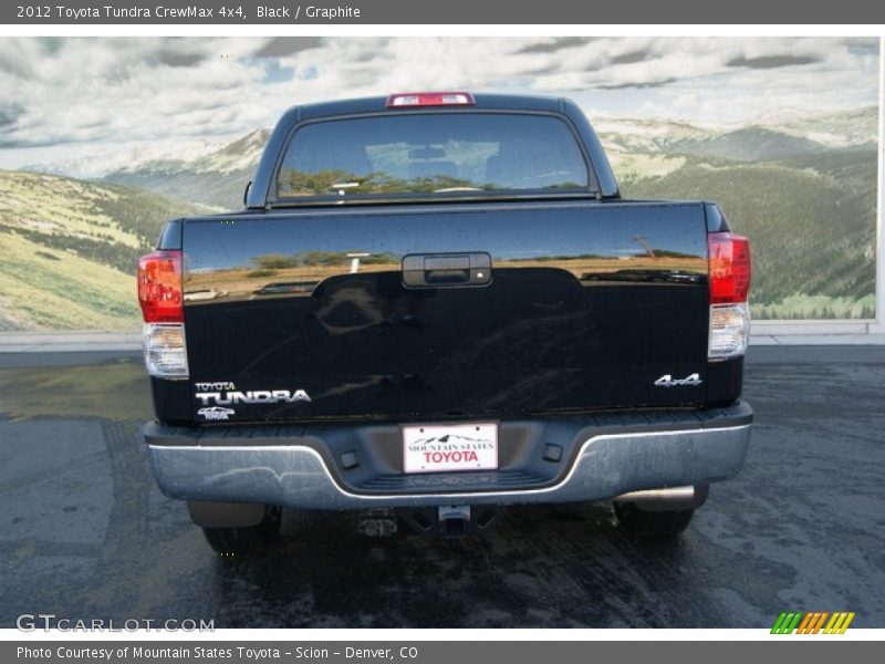 Black / Graphite 2012 Toyota Tundra CrewMax 4x4