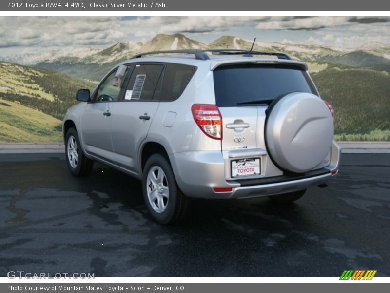 Classic Silver Metallic / Ash 2012 Toyota RAV4 I4 4WD