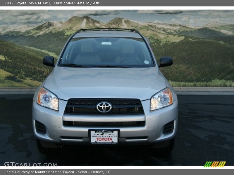 Classic Silver Metallic / Ash 2012 Toyota RAV4 I4 4WD