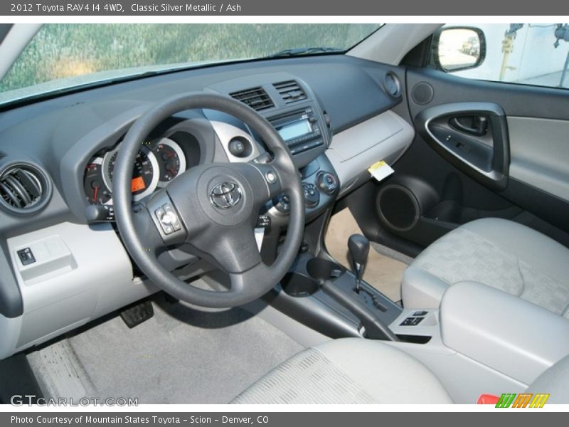 Classic Silver Metallic / Ash 2012 Toyota RAV4 I4 4WD