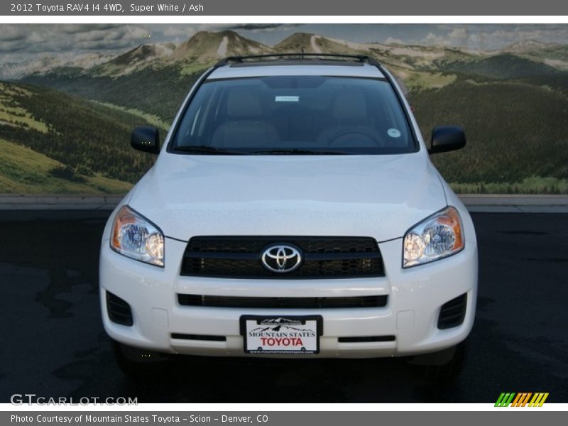 Super White / Ash 2012 Toyota RAV4 I4 4WD