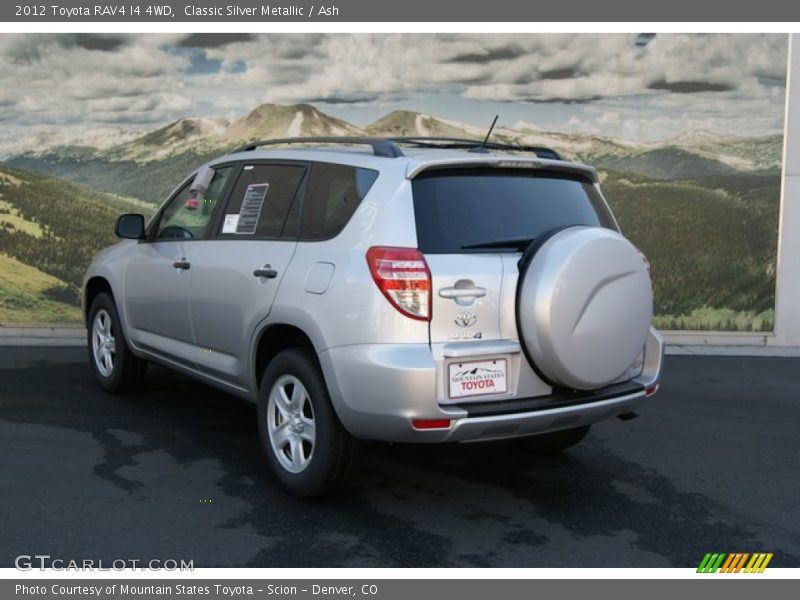 Classic Silver Metallic / Ash 2012 Toyota RAV4 I4 4WD