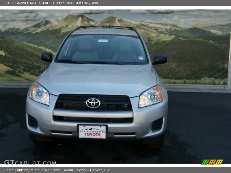 Classic Silver Metallic / Ash 2012 Toyota RAV4 I4 4WD