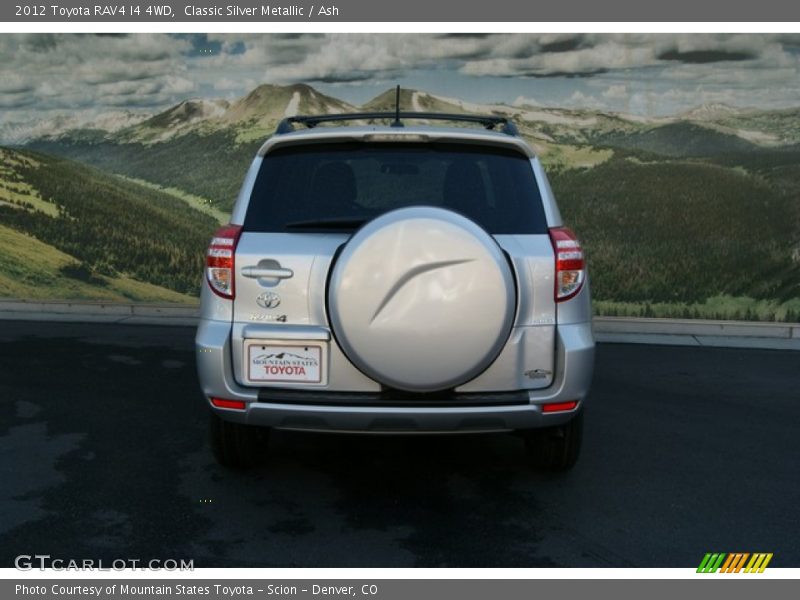 Classic Silver Metallic / Ash 2012 Toyota RAV4 I4 4WD