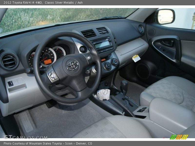 Classic Silver Metallic / Ash 2012 Toyota RAV4 I4 4WD