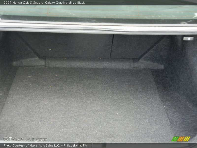 Galaxy Gray Metallic / Black 2007 Honda Civic Si Sedan