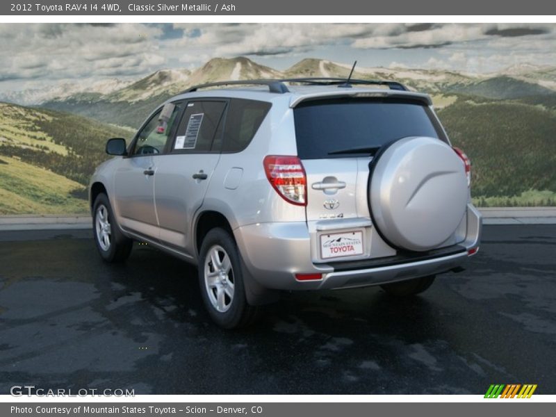 Classic Silver Metallic / Ash 2012 Toyota RAV4 I4 4WD