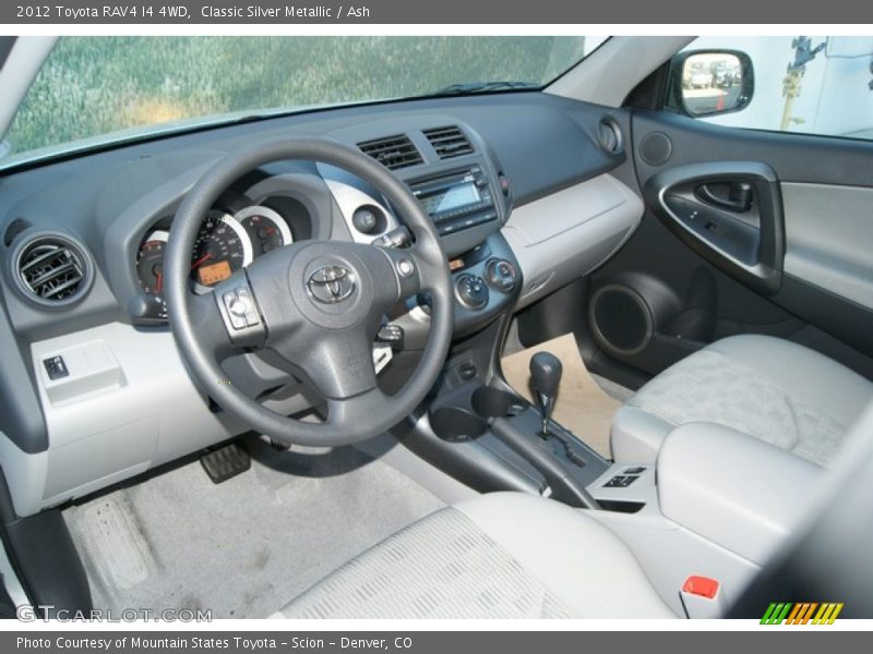 Classic Silver Metallic / Ash 2012 Toyota RAV4 I4 4WD