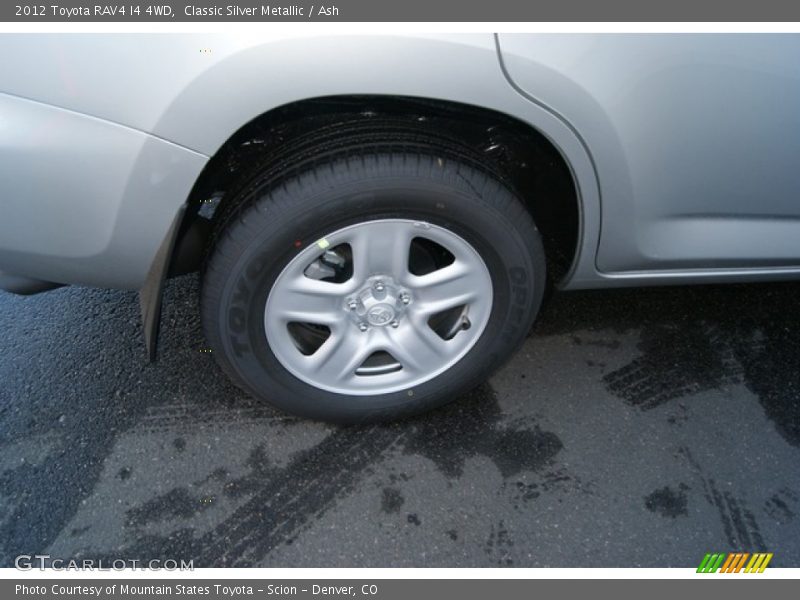 Classic Silver Metallic / Ash 2012 Toyota RAV4 I4 4WD