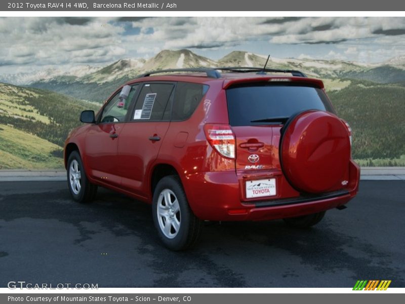 Barcelona Red Metallic / Ash 2012 Toyota RAV4 I4 4WD