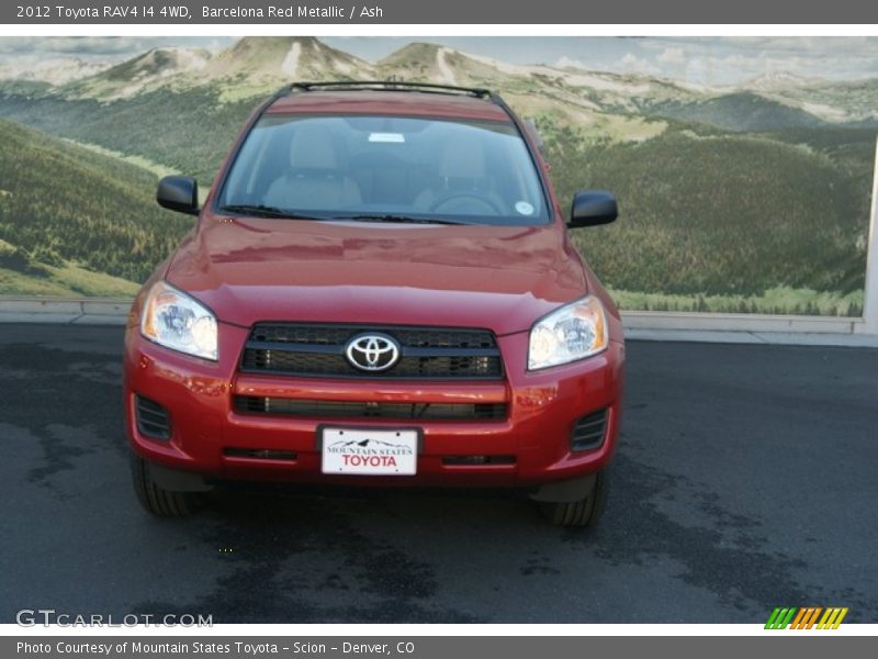 Barcelona Red Metallic / Ash 2012 Toyota RAV4 I4 4WD
