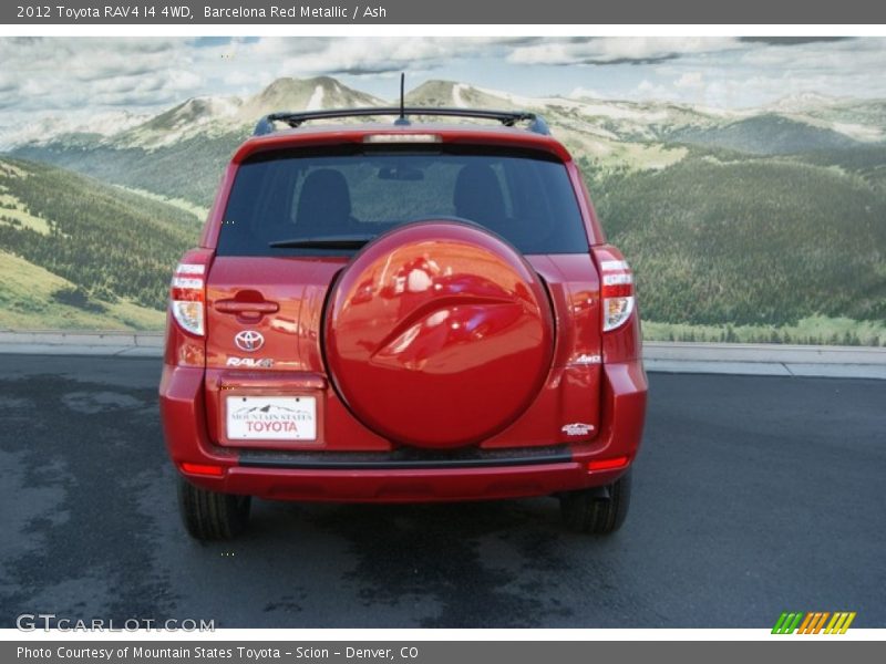 Barcelona Red Metallic / Ash 2012 Toyota RAV4 I4 4WD
