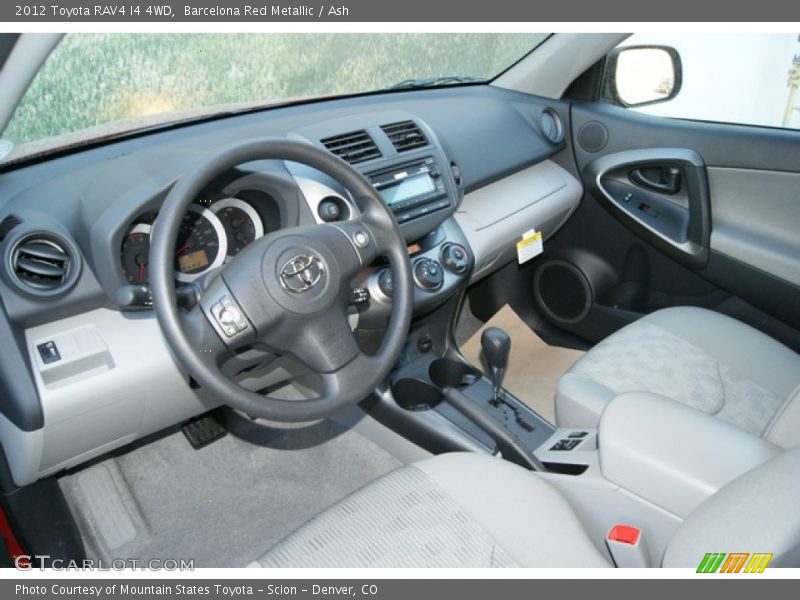 Barcelona Red Metallic / Ash 2012 Toyota RAV4 I4 4WD