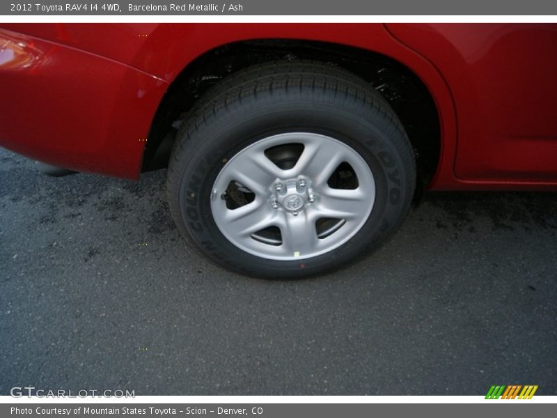 Barcelona Red Metallic / Ash 2012 Toyota RAV4 I4 4WD