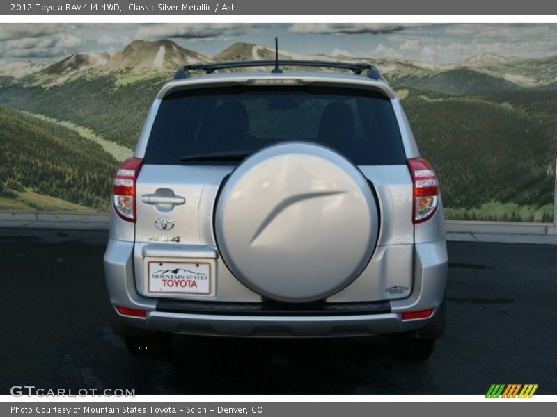 Classic Silver Metallic / Ash 2012 Toyota RAV4 I4 4WD