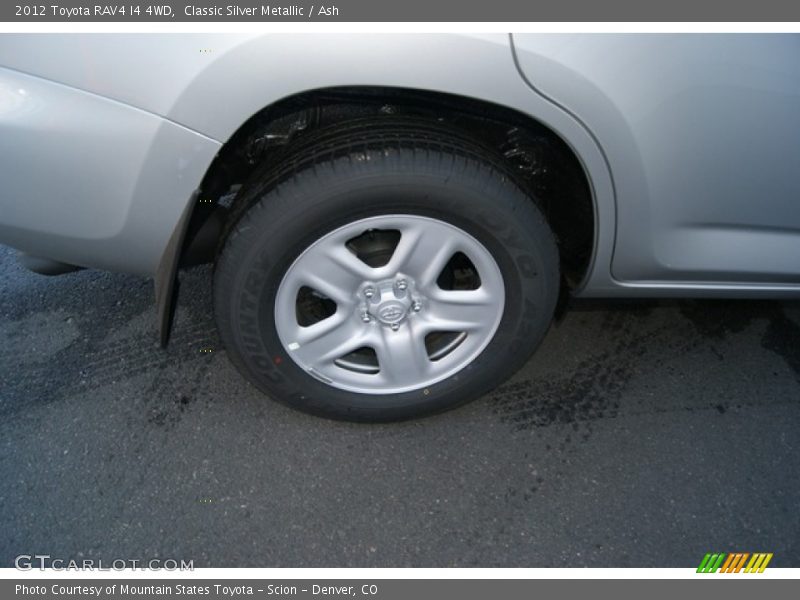 Classic Silver Metallic / Ash 2012 Toyota RAV4 I4 4WD