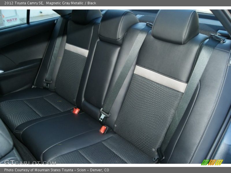 Magnetic Gray Metallic / Black 2012 Toyota Camry SE