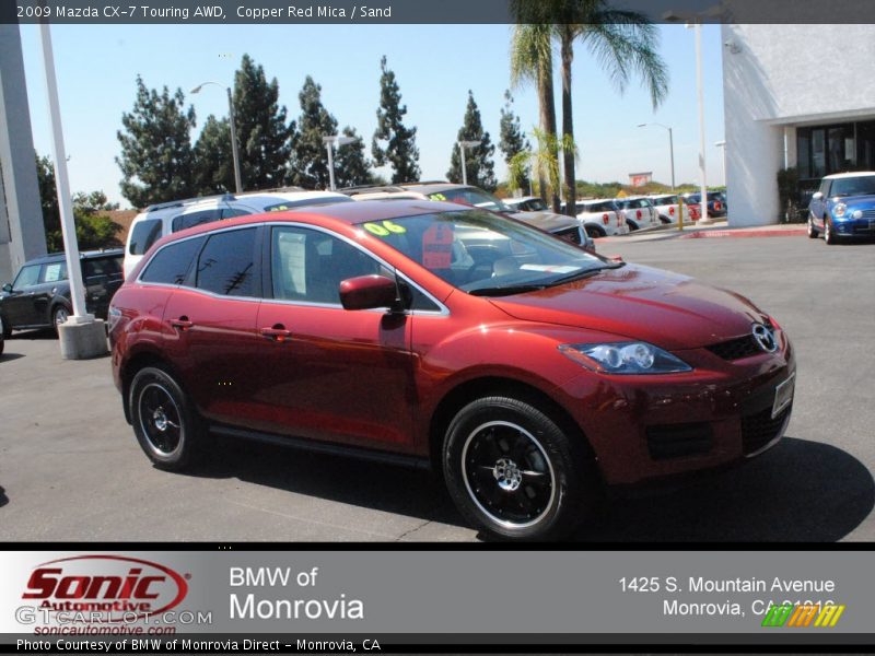 Copper Red Mica / Sand 2009 Mazda CX-7 Touring AWD